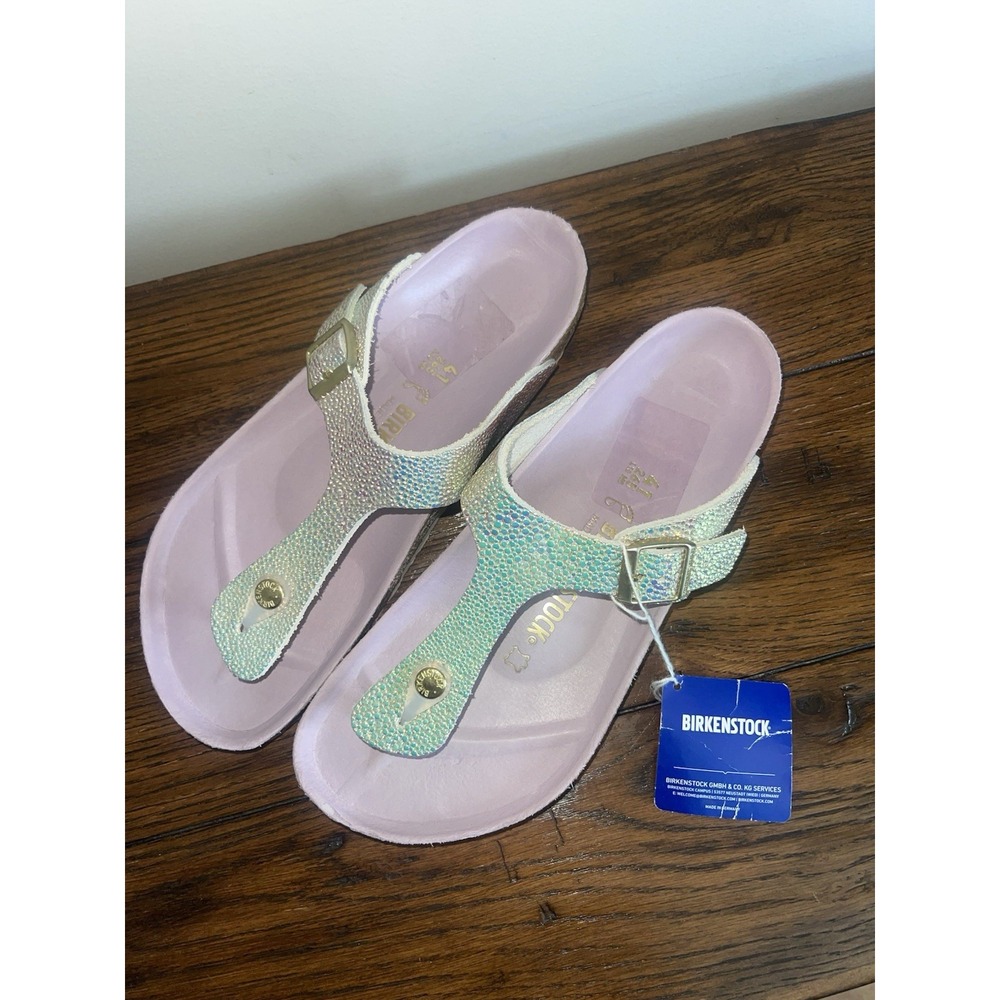 Rare Birkenstock Gizeh Purple Orchid Ombré Womens Sz 41‎ US 10 NWT